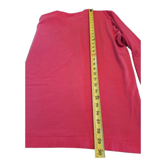 Life is Good Patriotic Long Sleeve Cotton Tee Men's XXL t-shirt Red made in Peru - Picture 9 of 10